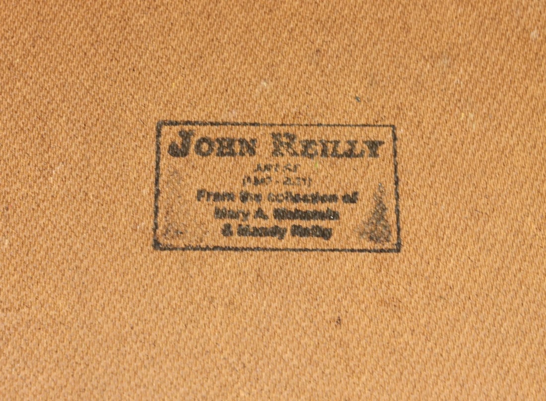 John Reilly (NY,NJ,1942-2021) oil painting - 3