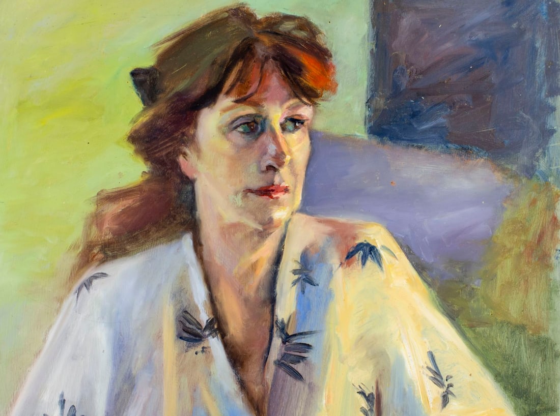 John Reilly (NY,NJ,1942-2021) oil painting - 4