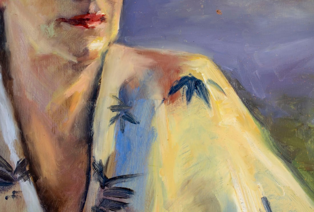 John Reilly (NY,NJ,1942-2021) oil painting - 5