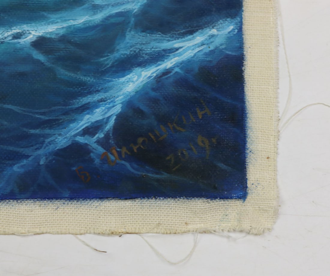 Viktor Ilyushkin (Russia,b 1946) oil painting - 10