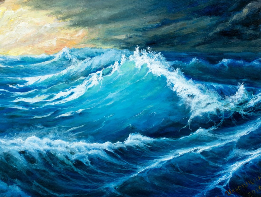 Viktor Ilyushkin (Russia,b 1946) oil painting - 5