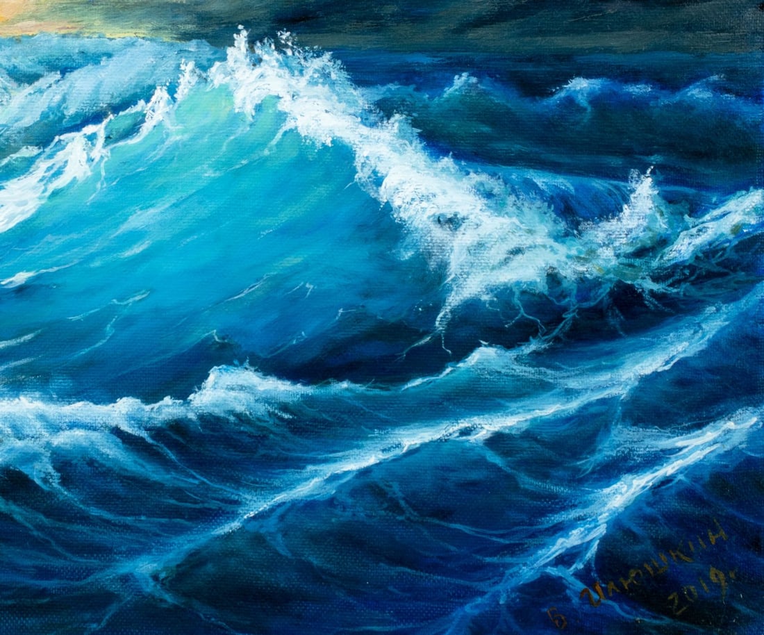 Viktor Ilyushkin (Russia,b 1946) oil painting - 7