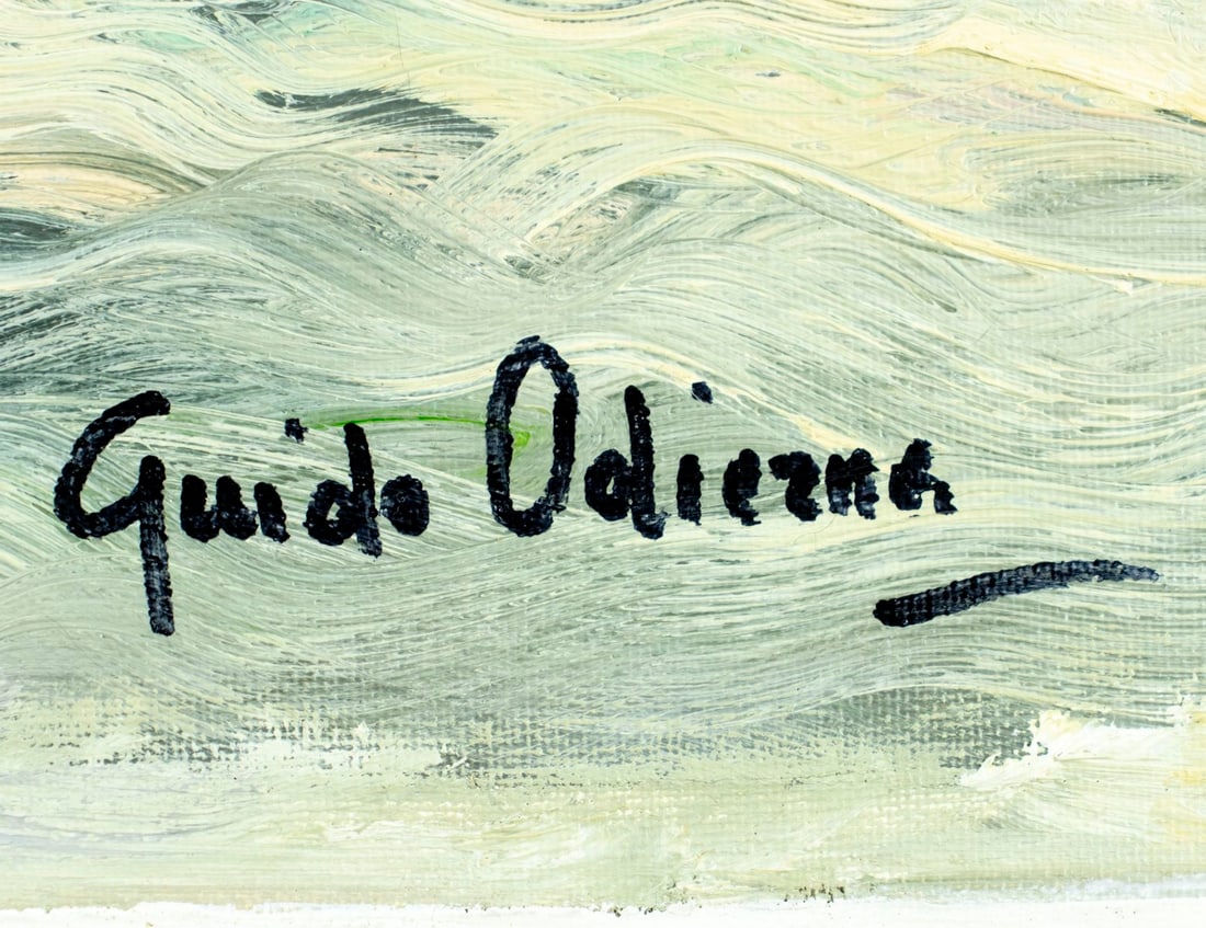 Guido Odierna (Italy,1913-1991) oil painting - 4