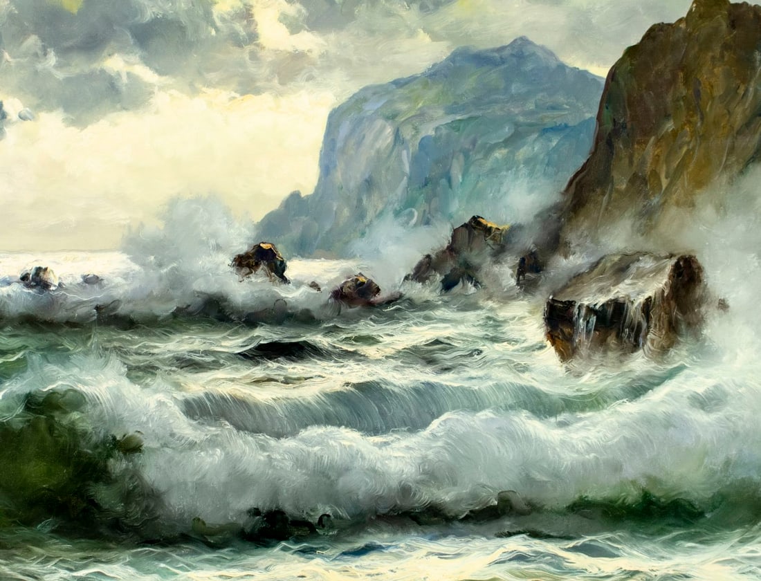 Guido Odierna (Italy,1913-1991) oil painting - 5