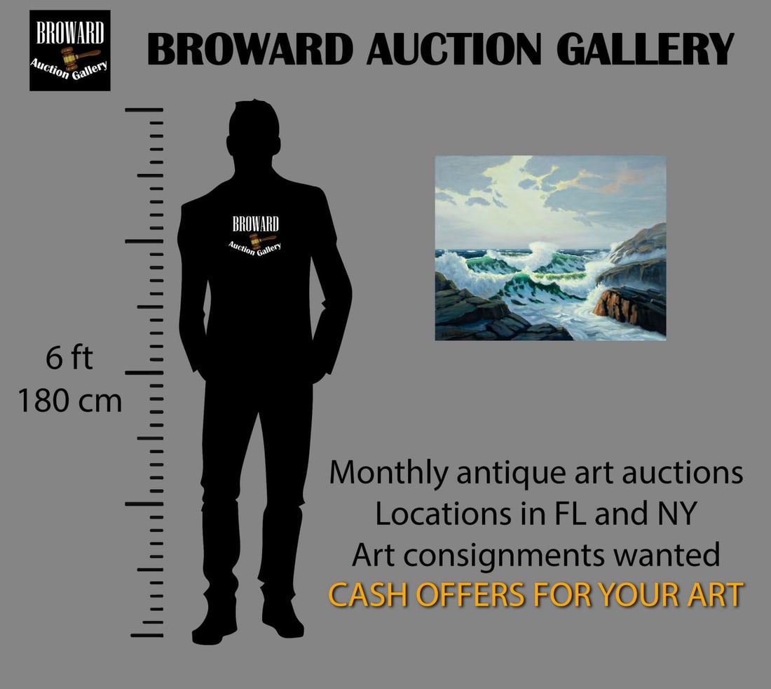 George Holloway (NJ,20C) oil painting - 2