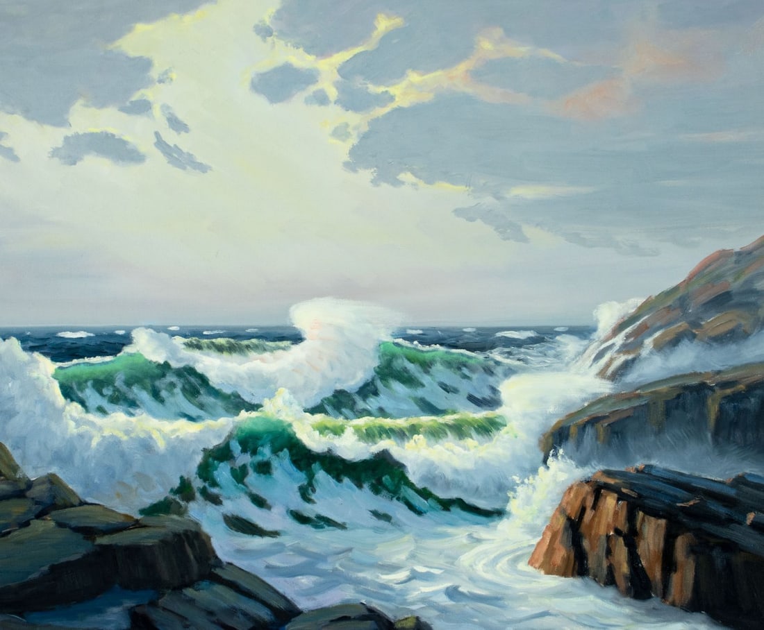 George Holloway (NJ,20C) oil painting - 5