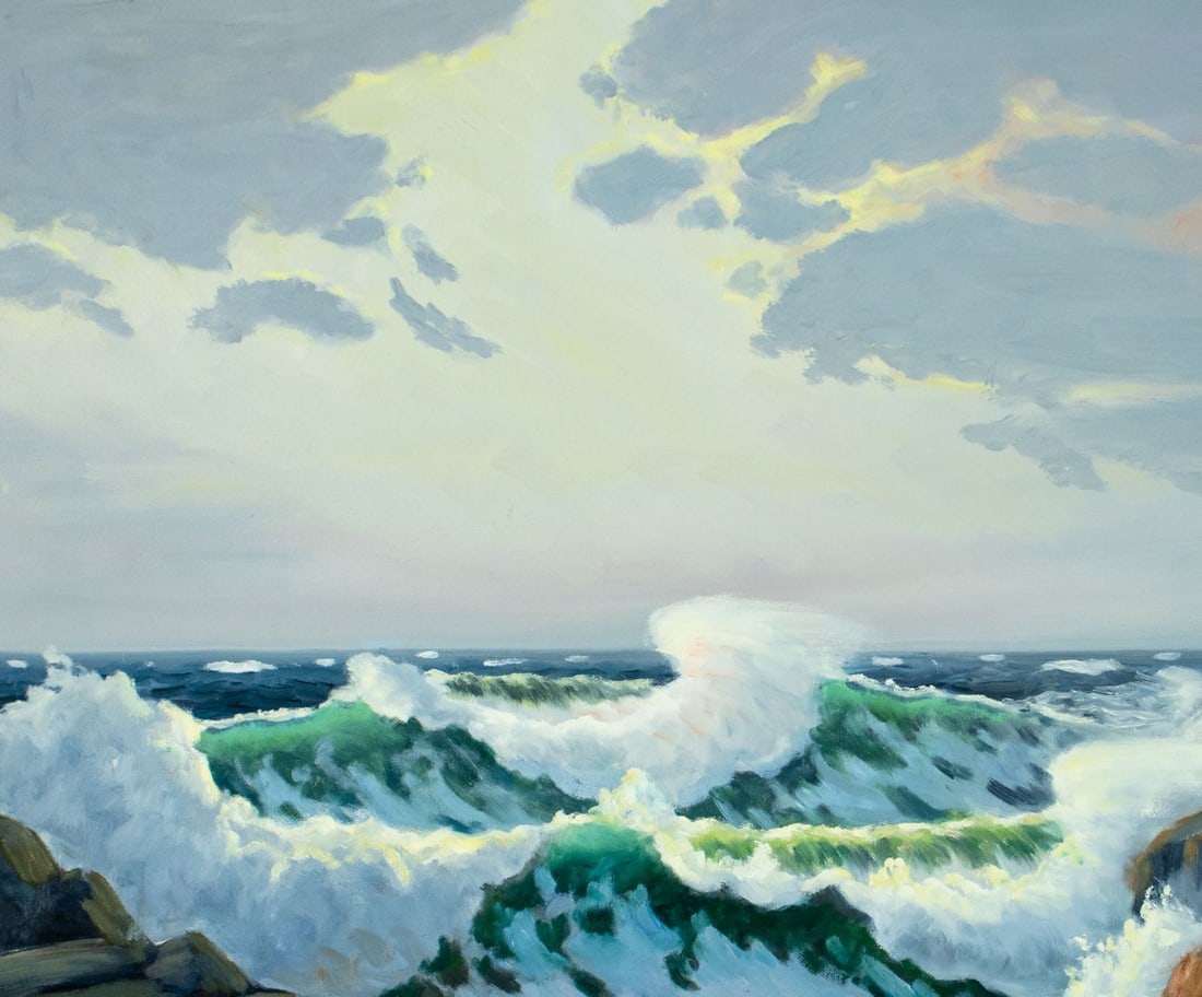 George Holloway (NJ,20C) oil painting - 6