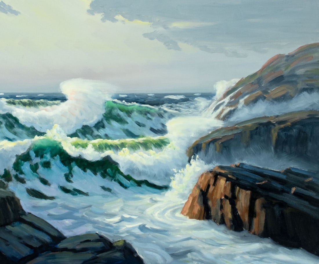 George Holloway (NJ,20C) oil painting - 7