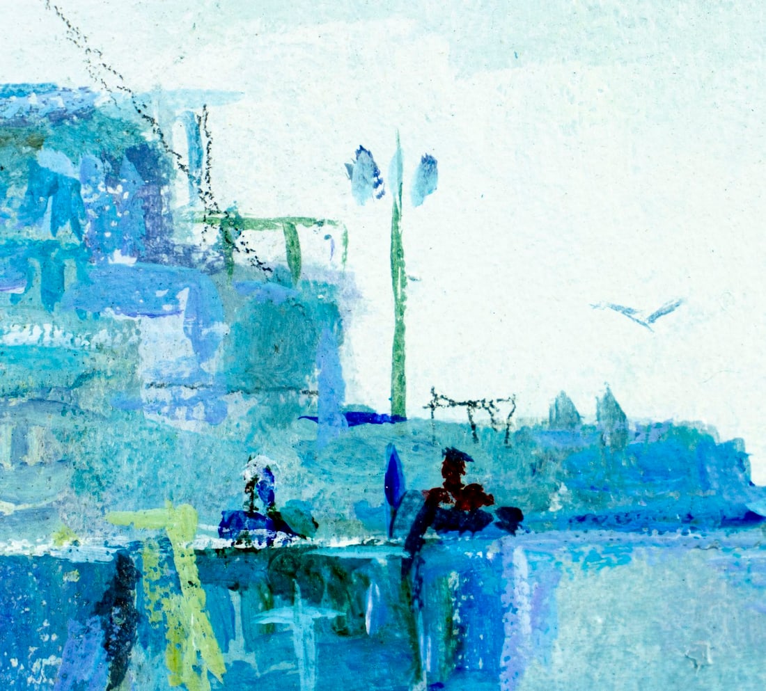 Howard L Worner (PA,1913-2006) oil painting - 8