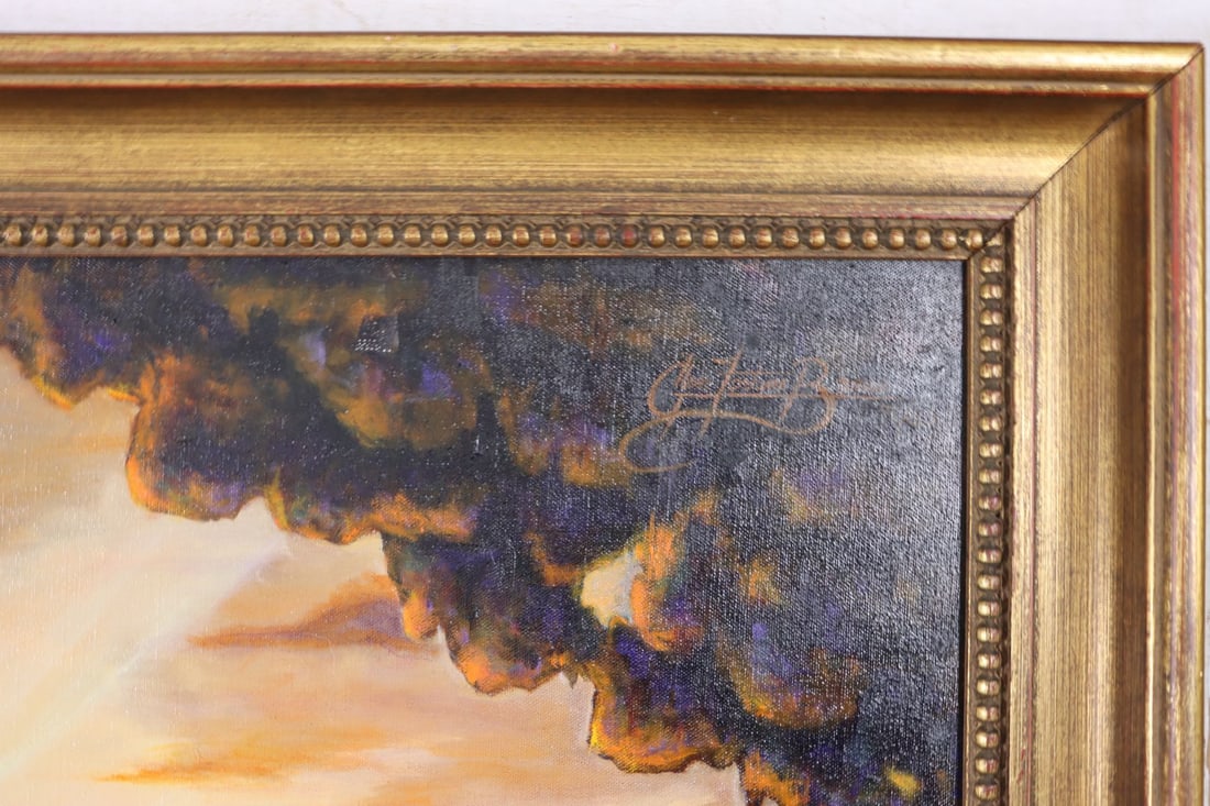 Glen Fortune Banse (NJ,1948-2018) oil painting - 10