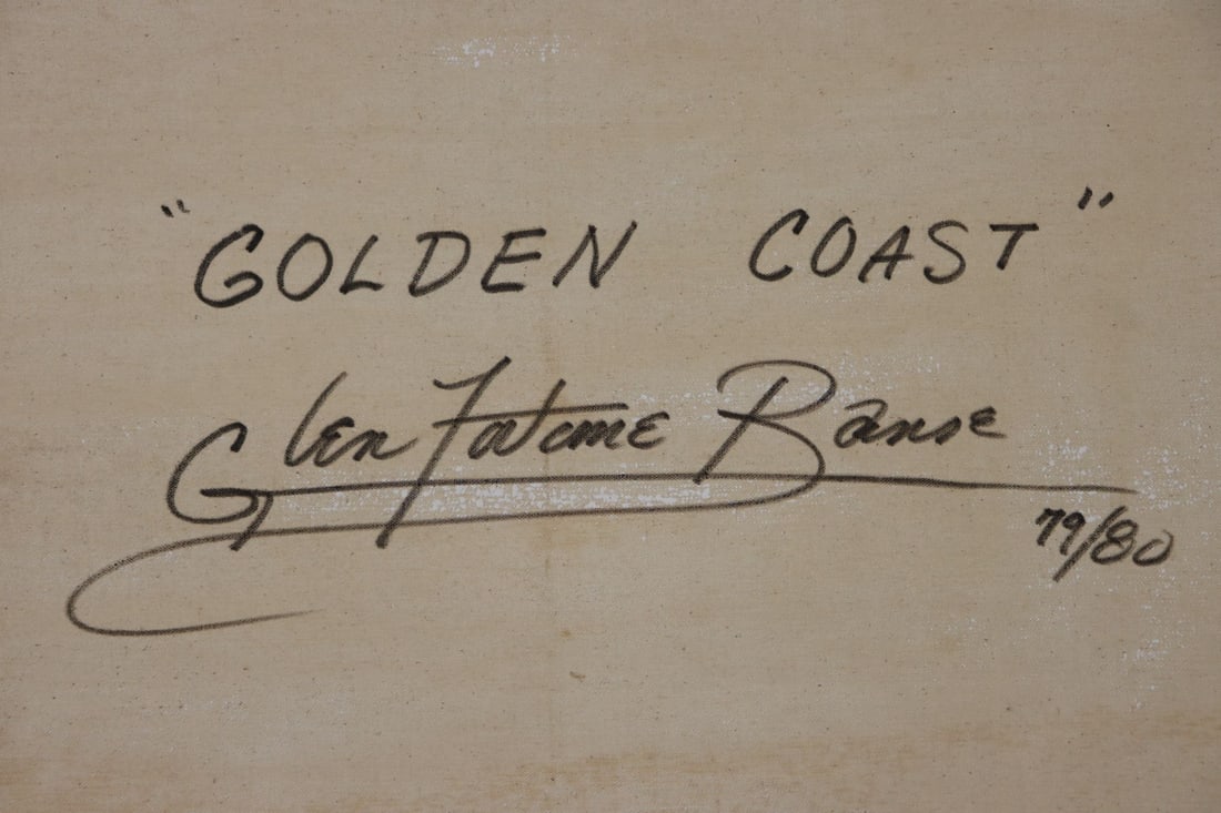 Glen Fortune Banse (NJ,1948-2018) oil painting - 13