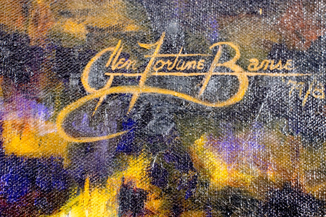 Glen Fortune Banse (NJ,1948-2018) oil painting - 4