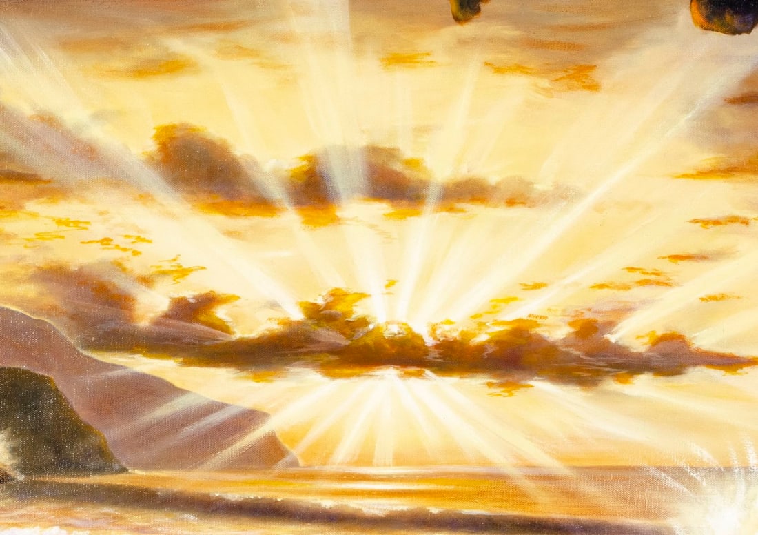 Glen Fortune Banse (NJ,1948-2018) oil painting - 6