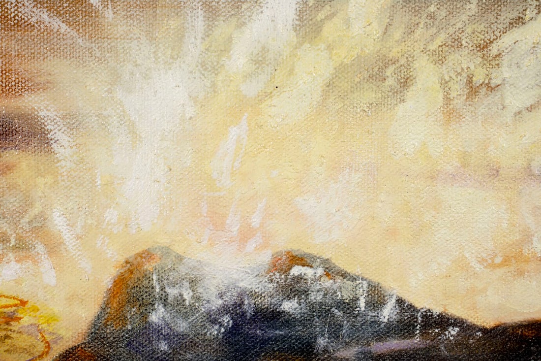 Glen Fortune Banse (NJ,1948-2018) oil painting - 8