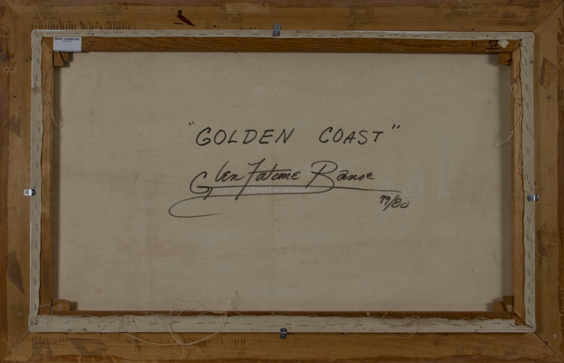 Glen Fortune Banse (NJ,1948-2018) oil painting - 9