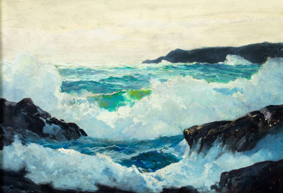 Ralph Iligan (NY,1894-1960) oil painting - 6