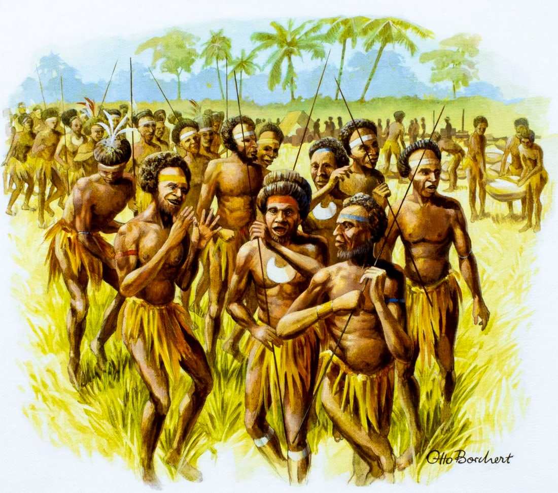 Otto Borchert (Australia,20C) oil painting (1 of 13)