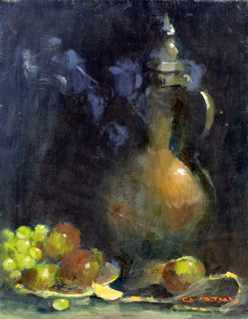 Robert Waltsak (NJ,b 1944) oil painting (1 of 14)