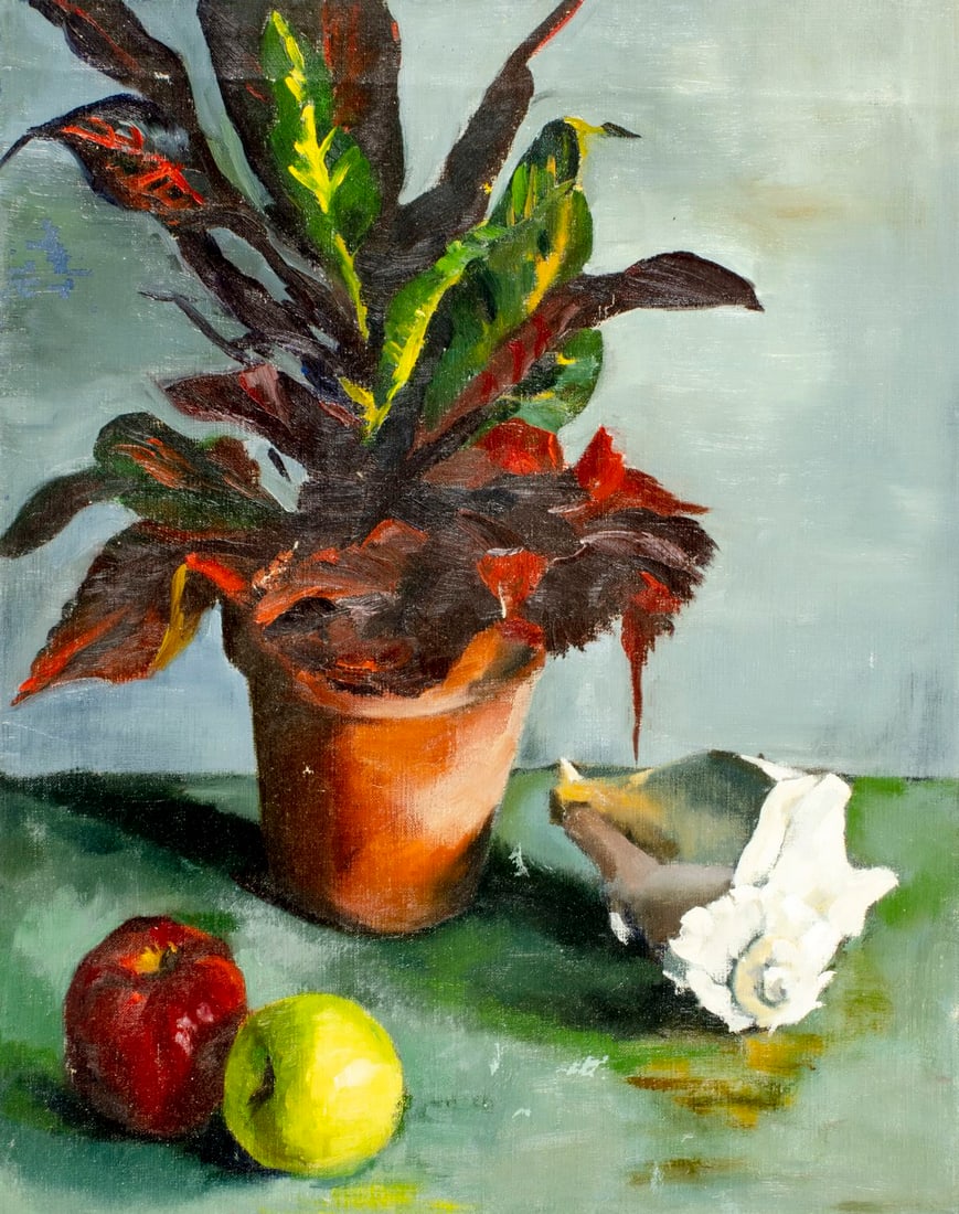 Nevada Carr (US,20C) oil painting (1 of 12)