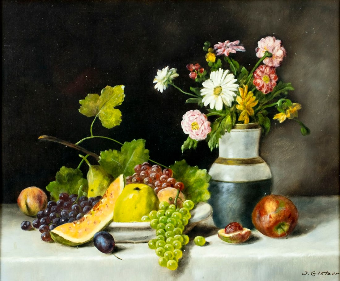 Joseph Glotzer (MA,1925-2007) oil painting (1 of 12)