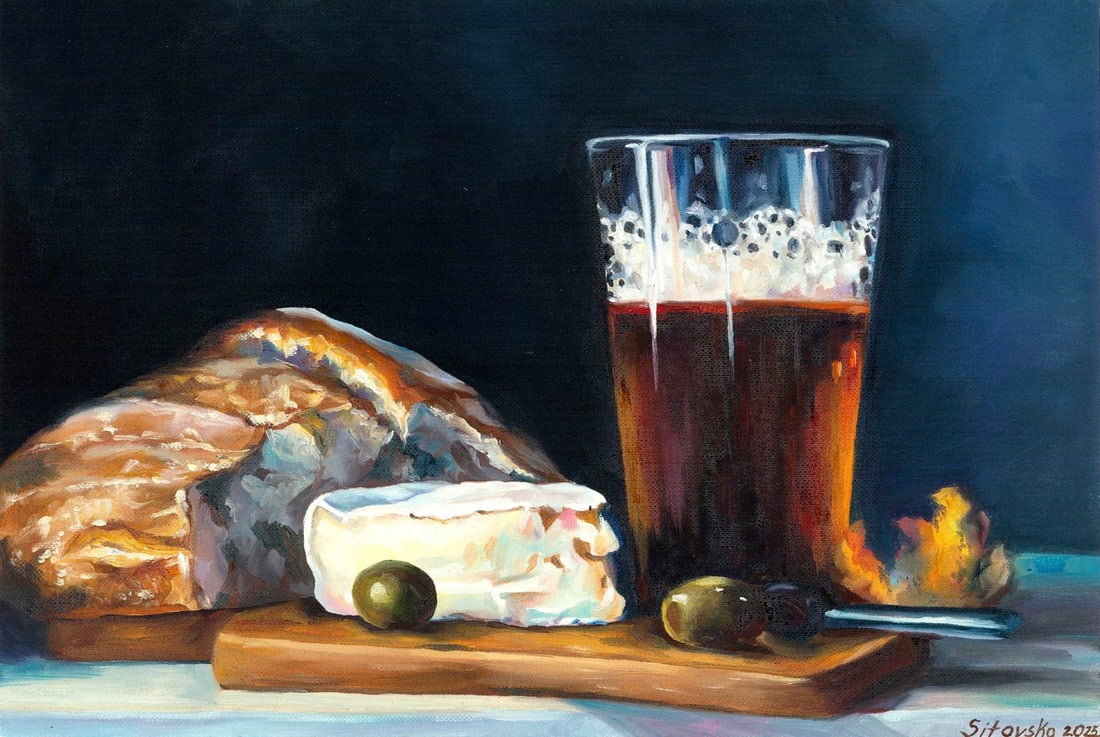 Anna Sitovska (Ukraine,20/21C) oil painting (1 of 12)