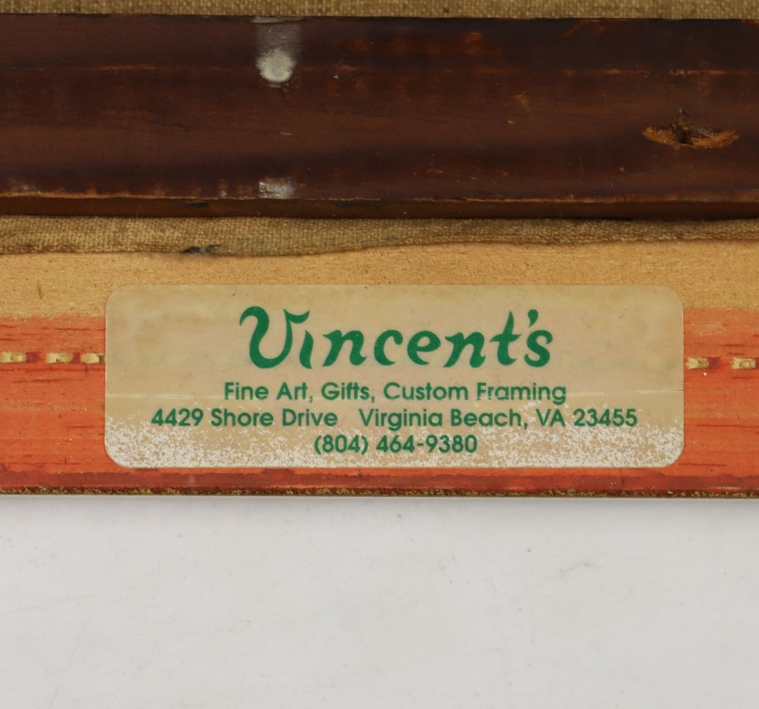 Antique early 20C American oil painting - 13