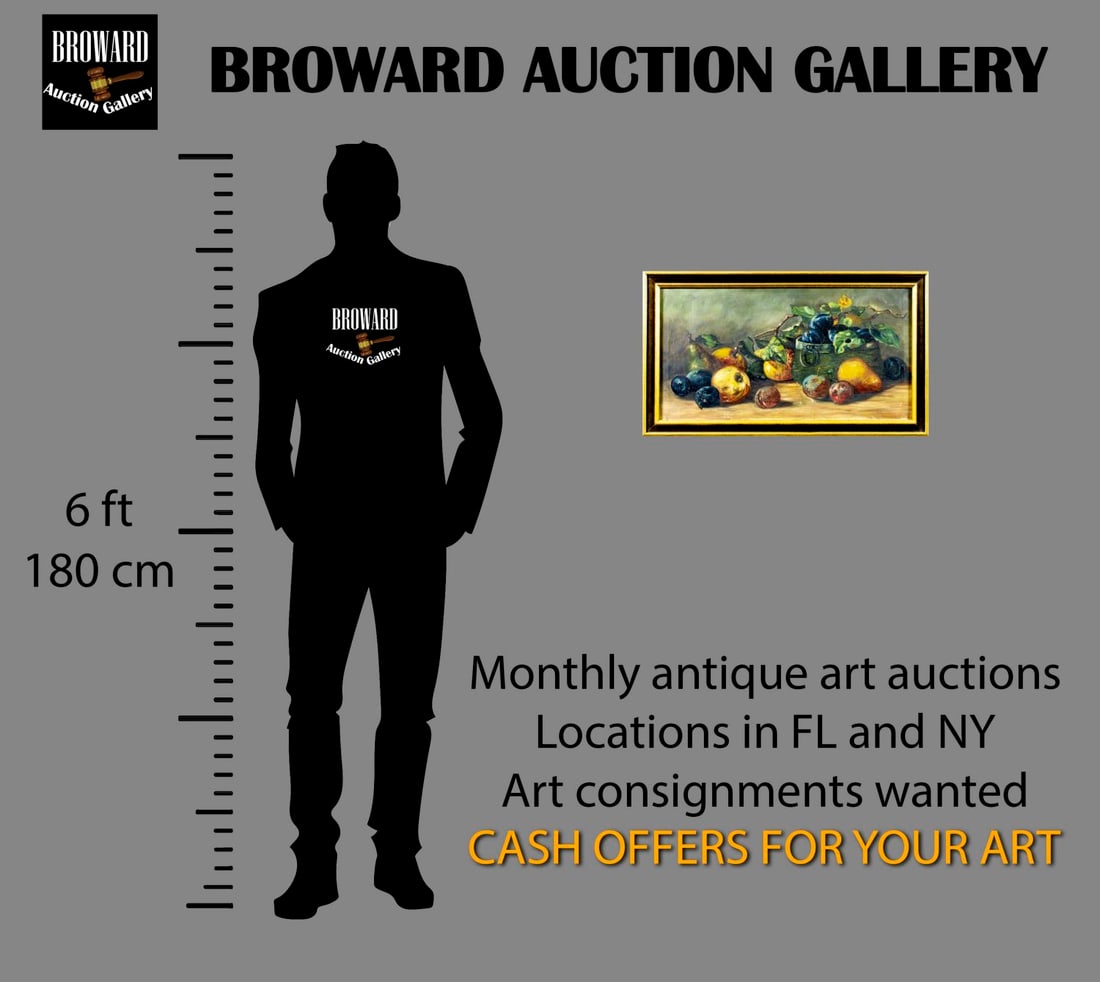 Antique early 20C American oil painting - 2