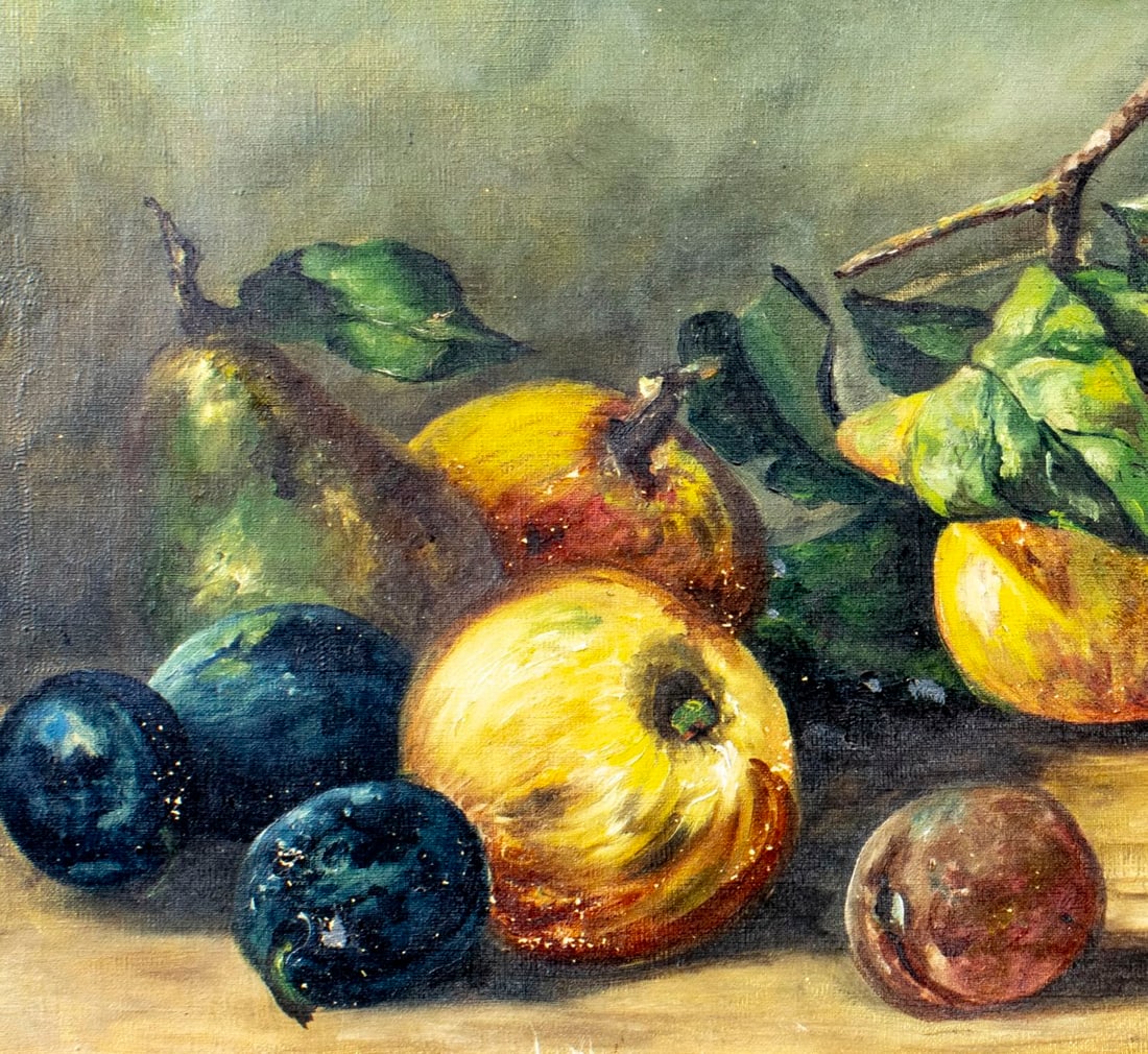 Antique early 20C American oil painting - 5