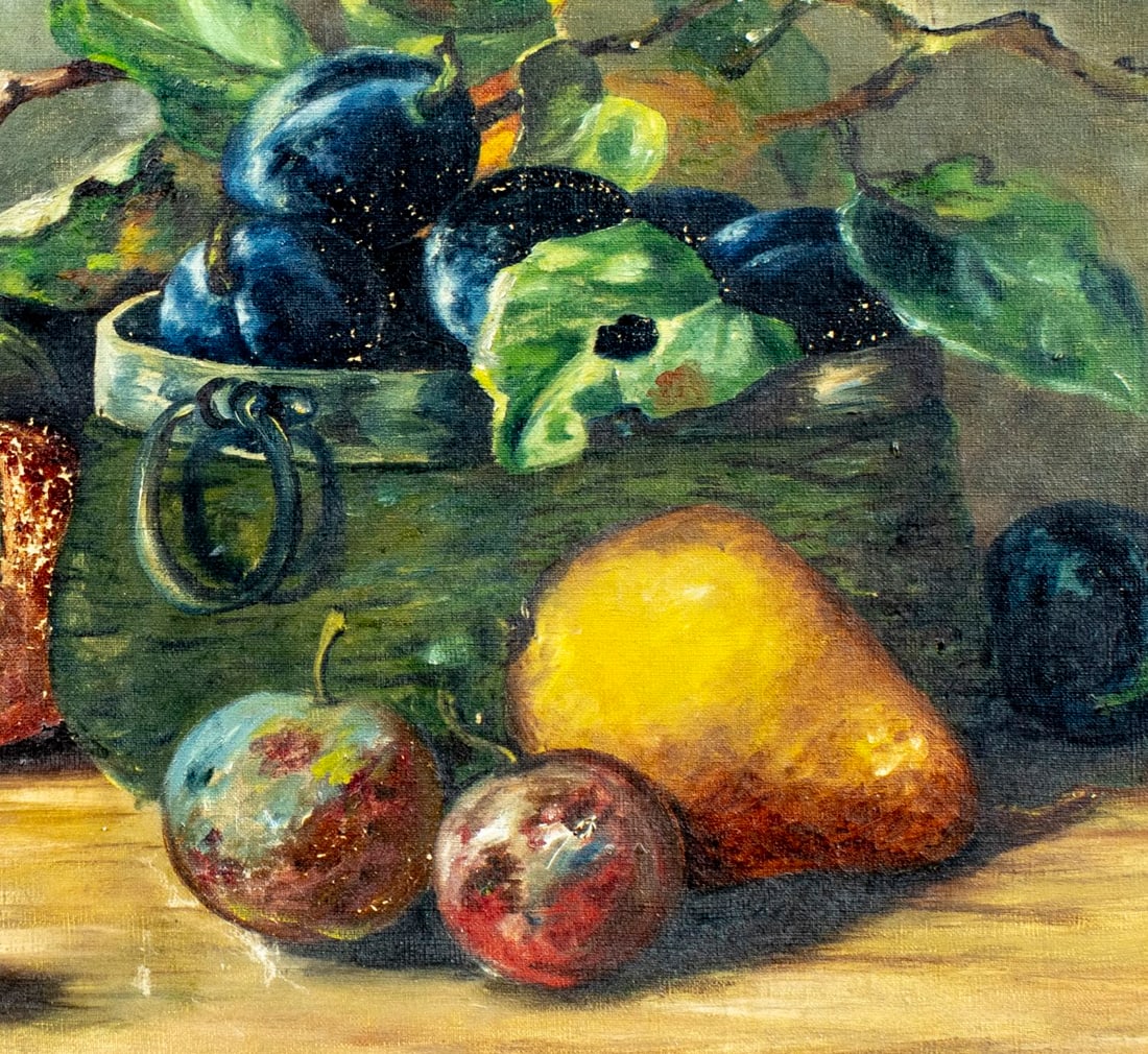 Antique early 20C American oil painting - 6