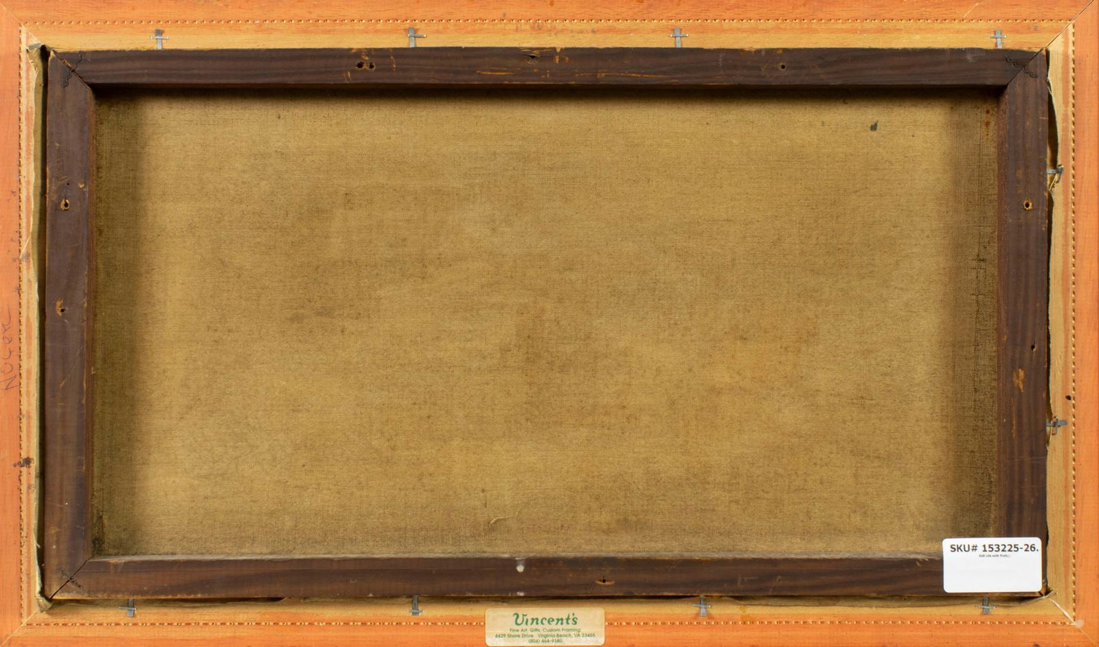 Antique early 20C American oil painting - 9