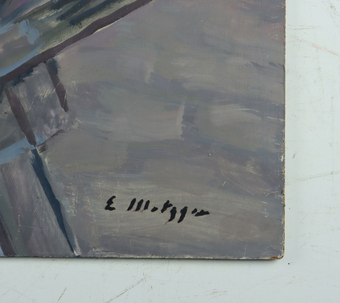 Evelyn Metzger (NY,Brazil,1911-2007) oil painting - 10