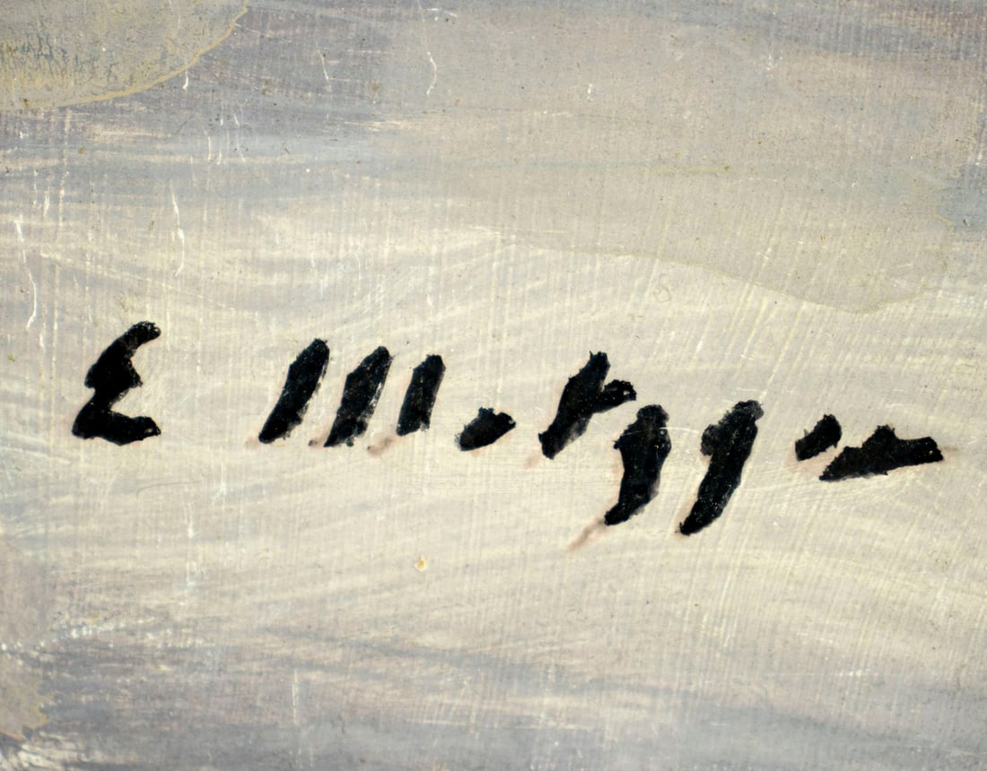 Evelyn Metzger (NY,Brazil,1911-2007) oil painting - 4