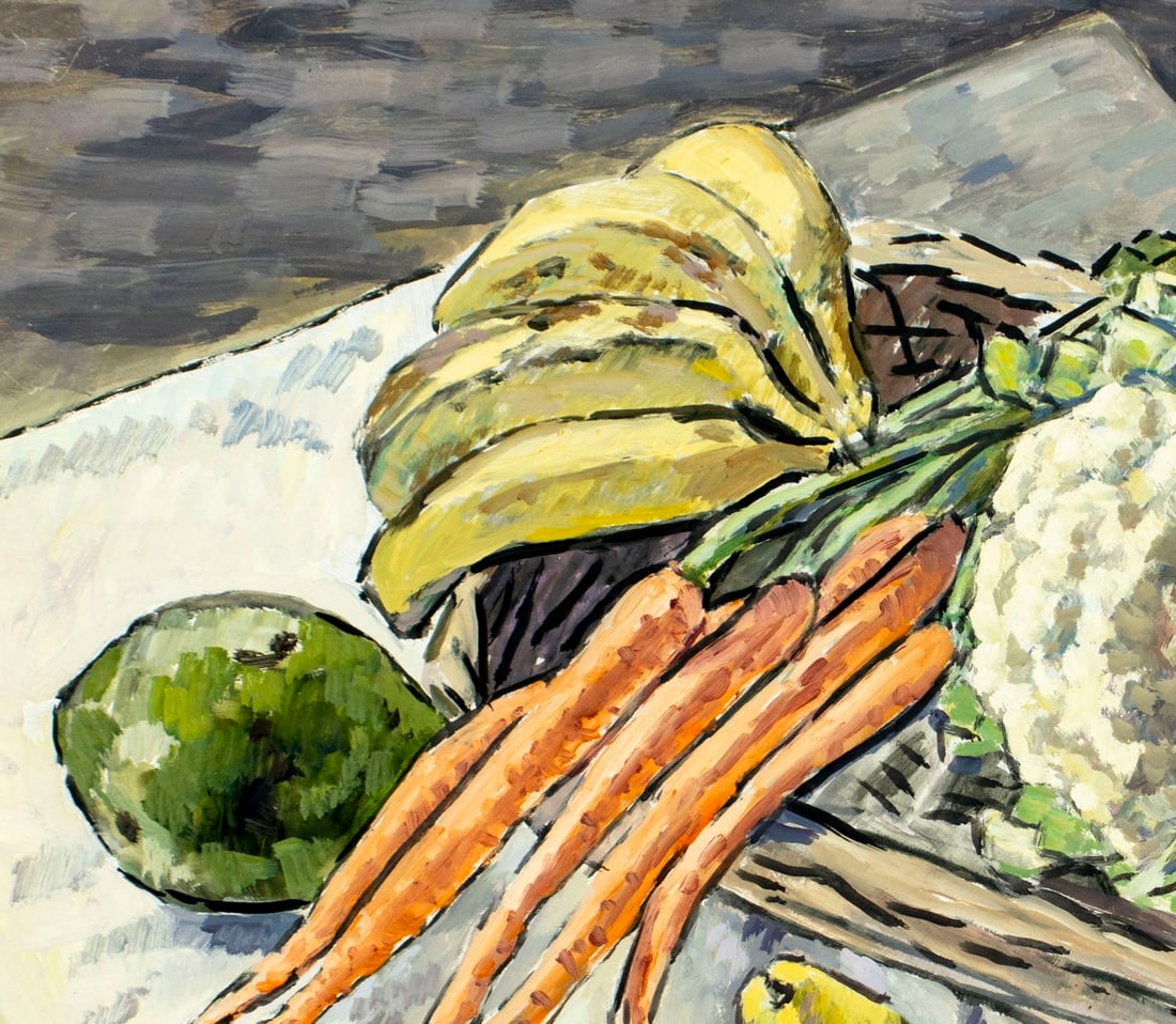 Evelyn Metzger (NY,Brazil,1911-2007) oil painting - 6