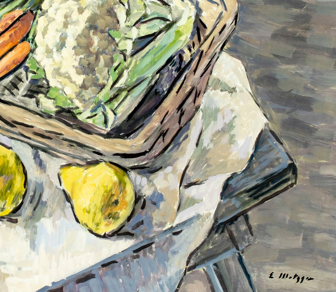 Evelyn Metzger (NY,Brazil,1911-2007) oil painting - 7