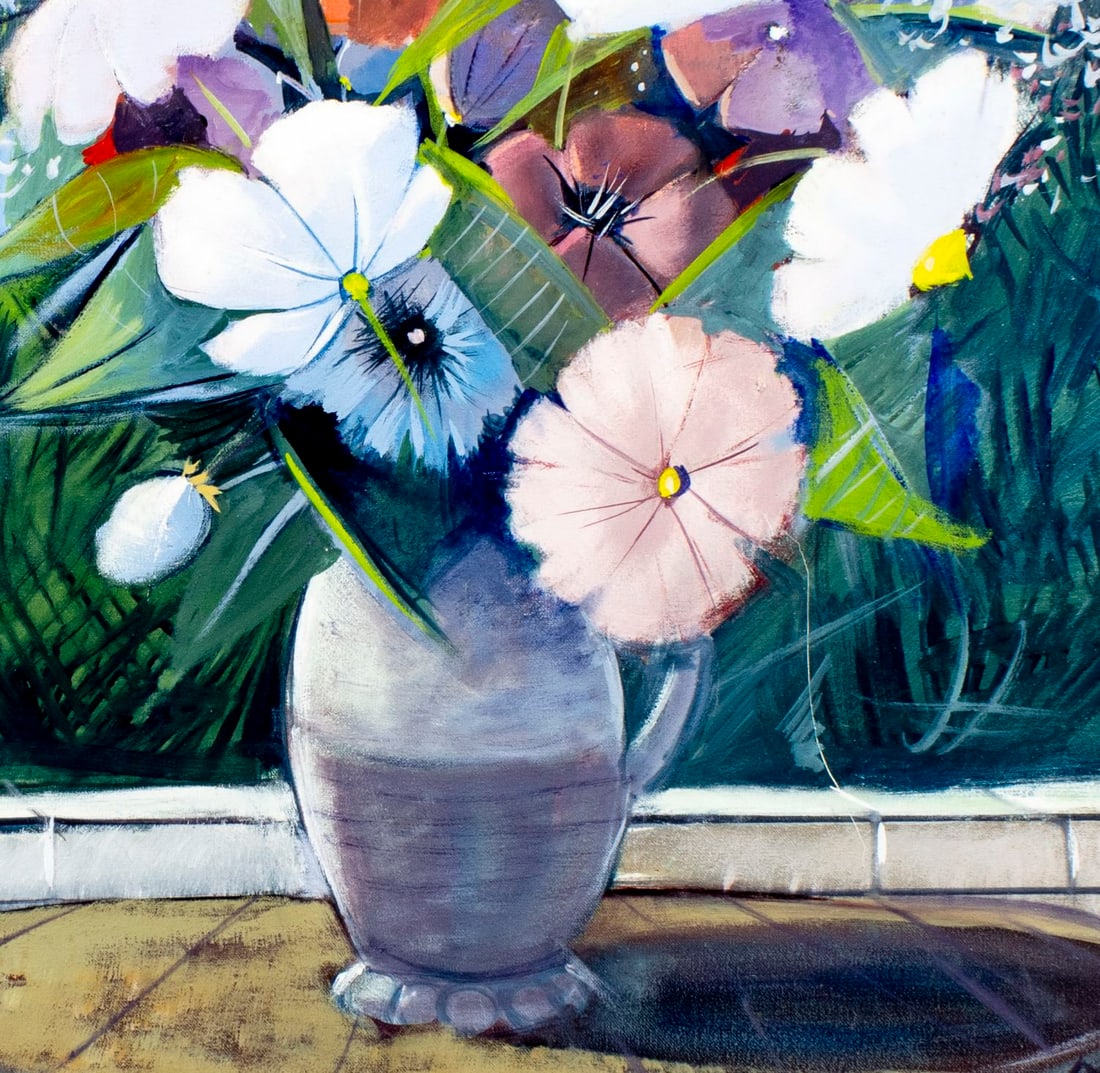 Charles Levier (French,NY,CA,1920-2003) oil painting - 7