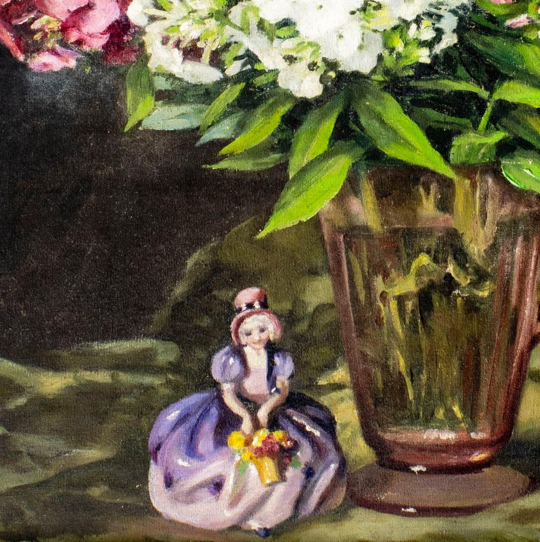 Mae Brown (UK,MA,KS,1887-1973) oil painting - 6