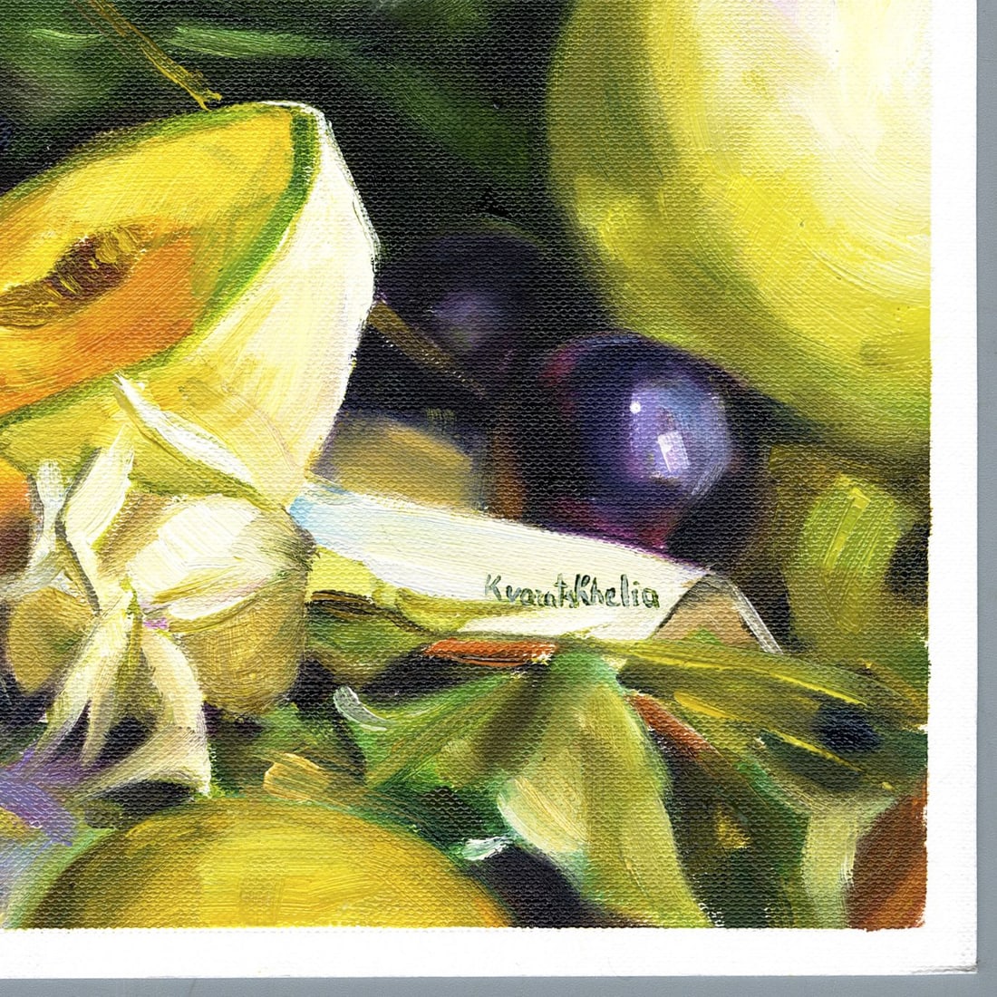 Alina Kvaratshelia (Ukraine,20/21C) oil painting - 10