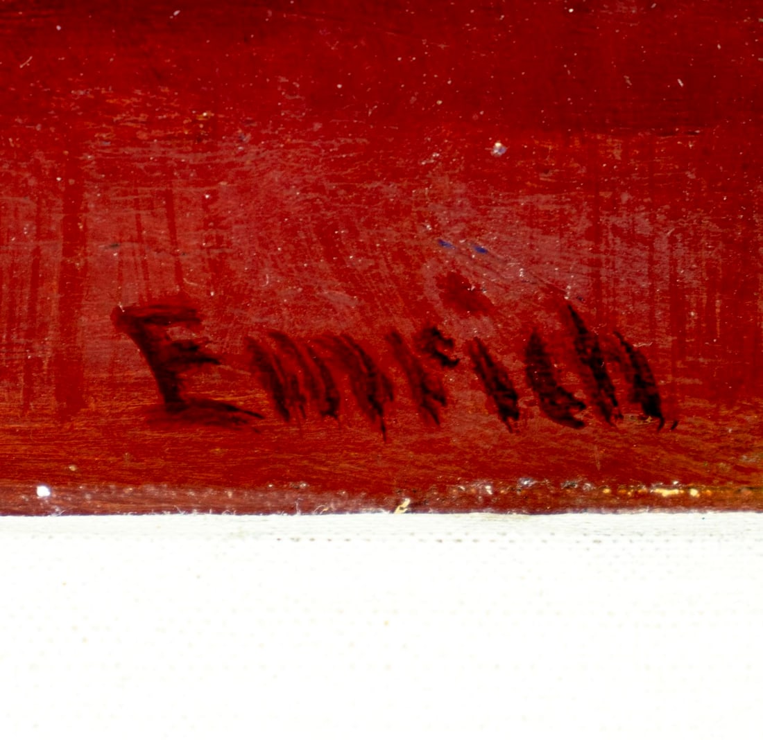 Harvey Emrich (NY,IN,1884-1972) oil painting - 4