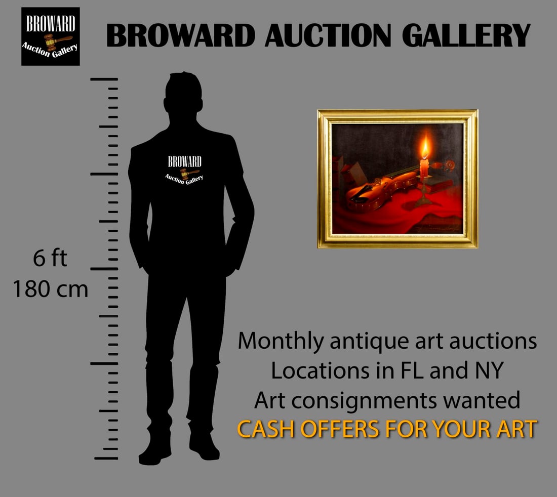 Alois M Hennersdorf (German,1927-?) oil painting - 2