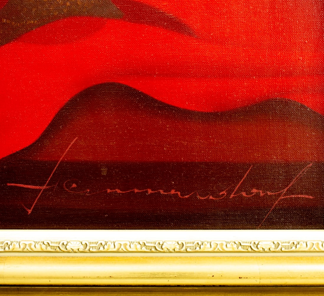 Alois M Hennersdorf (German,1927-?) oil painting - 4