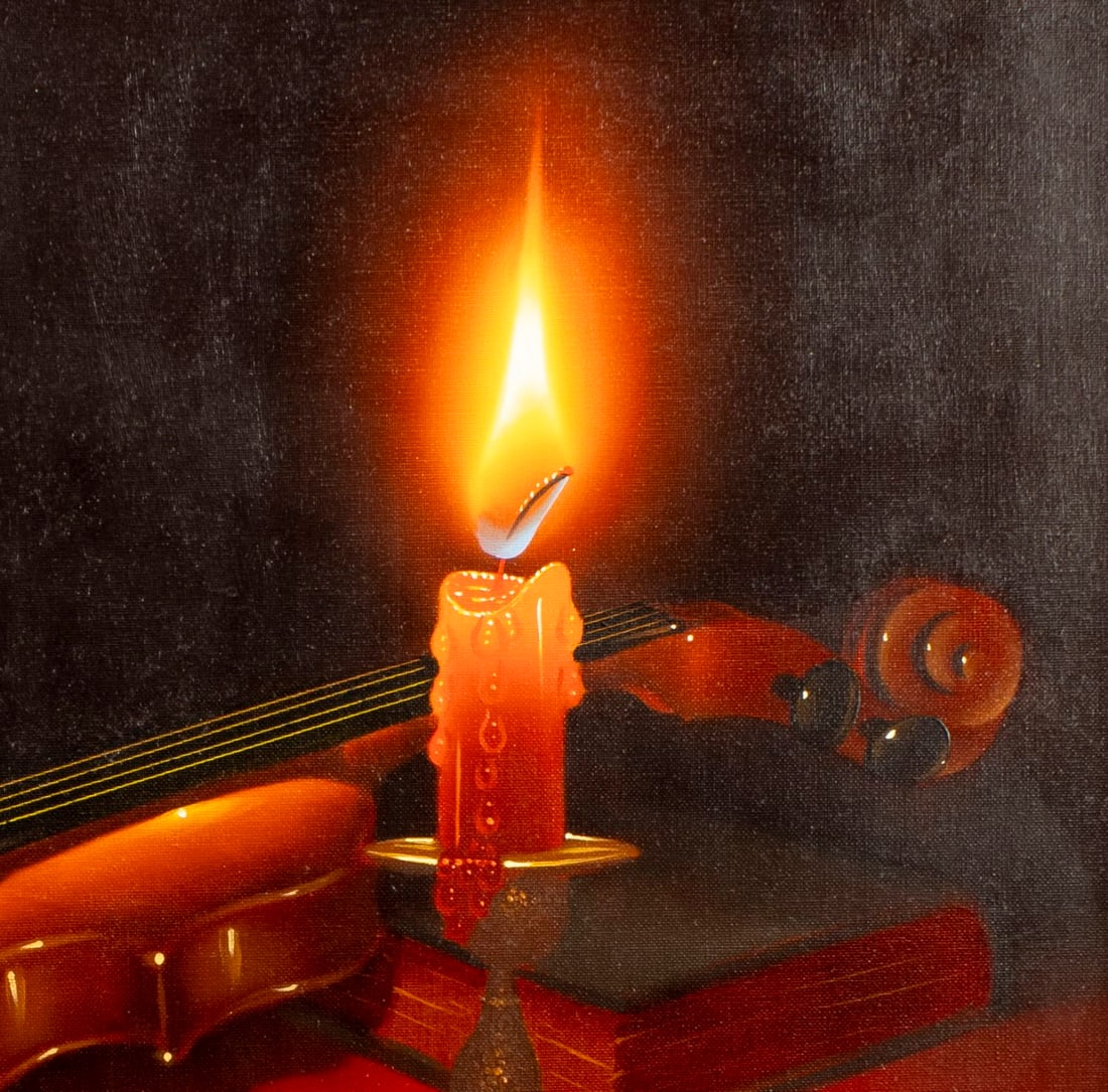 Alois M Hennersdorf (German,1927-?) oil painting - 7