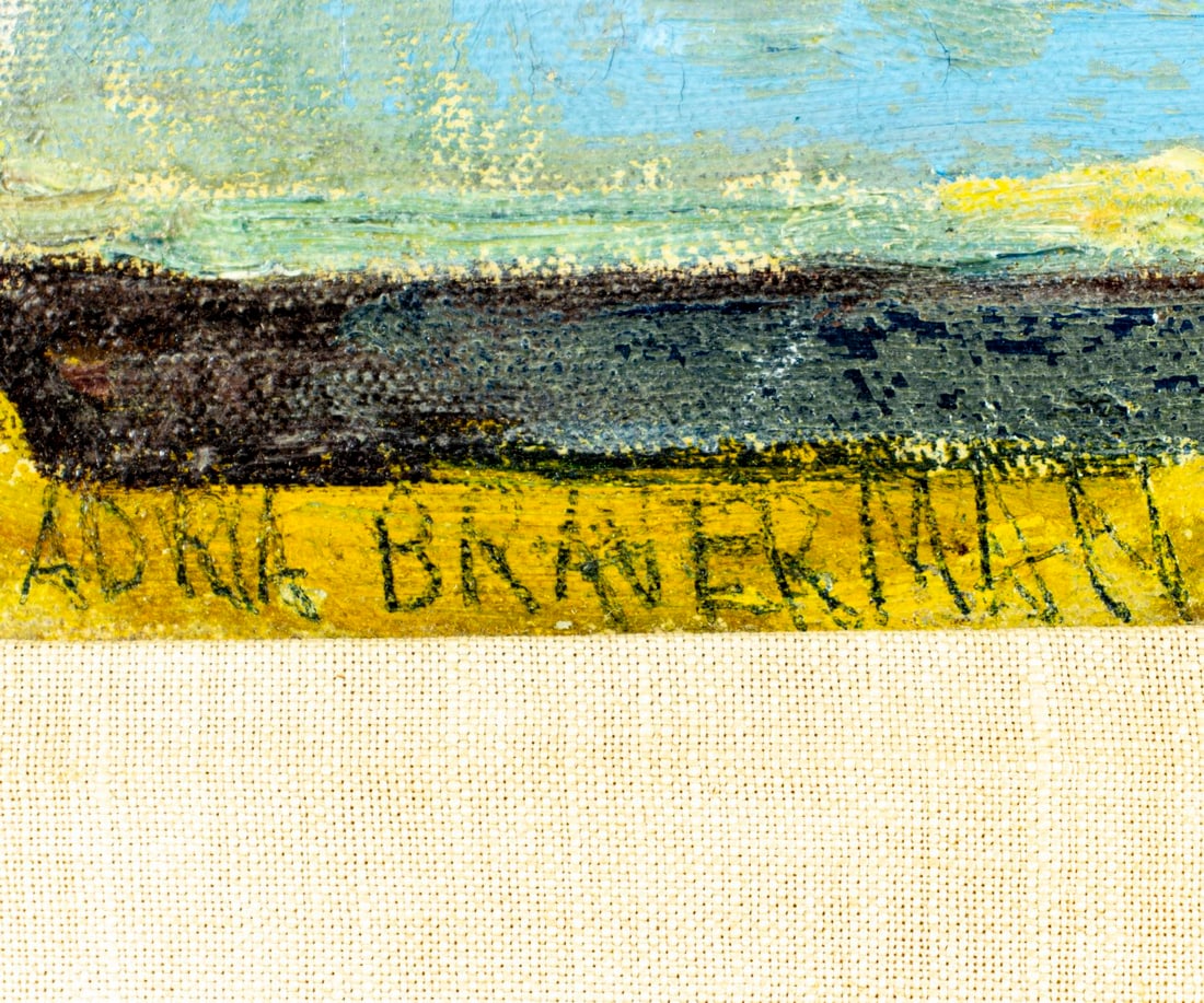 Adria T Braverman (US,early 20C) oil painting antique - 4