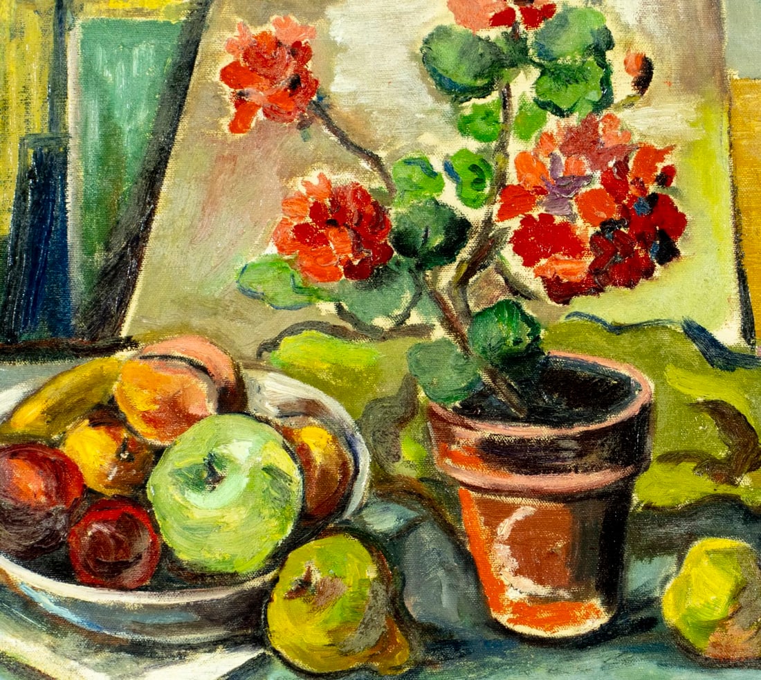 Adria T Braverman (US,early 20C) oil painting antique - 5