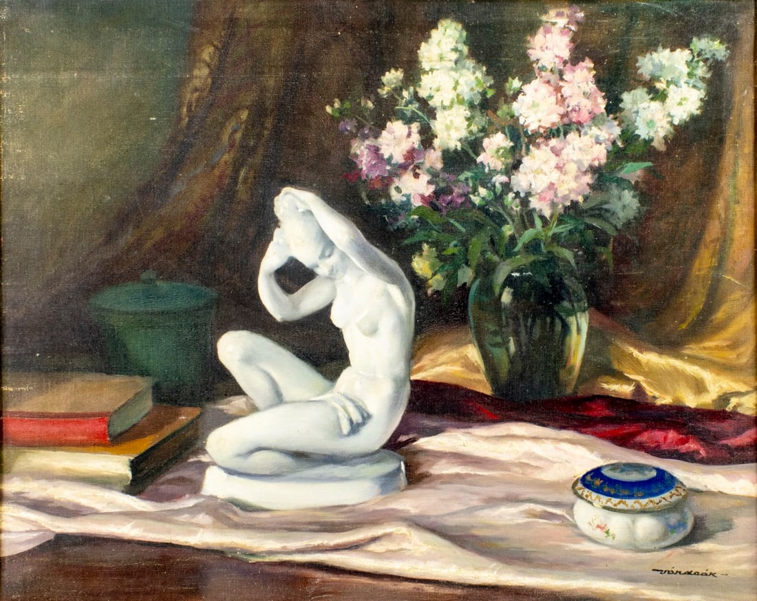 Ferenc Vardeak (Hungary,1897-1971) oil painting (1 of 12)