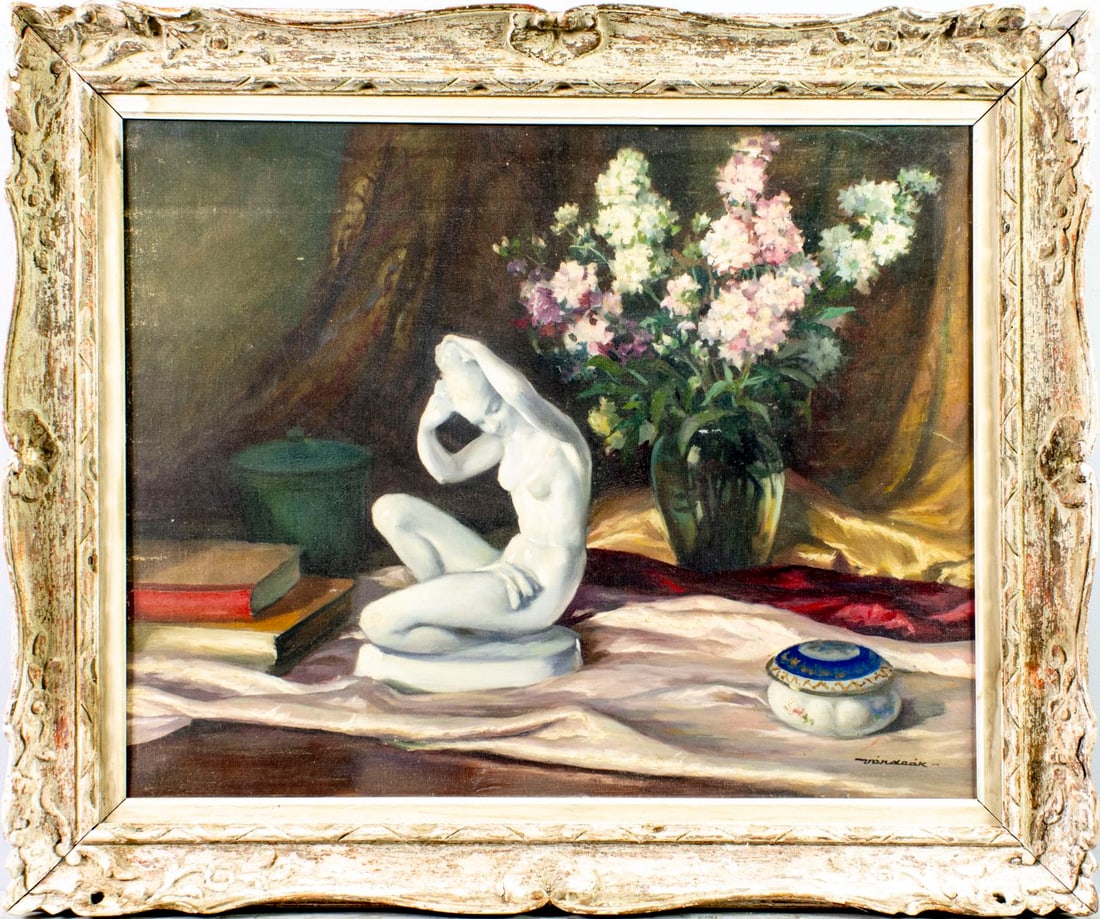 Ferenc Vardeak (Hungary,1897-1971) oil painting - 3