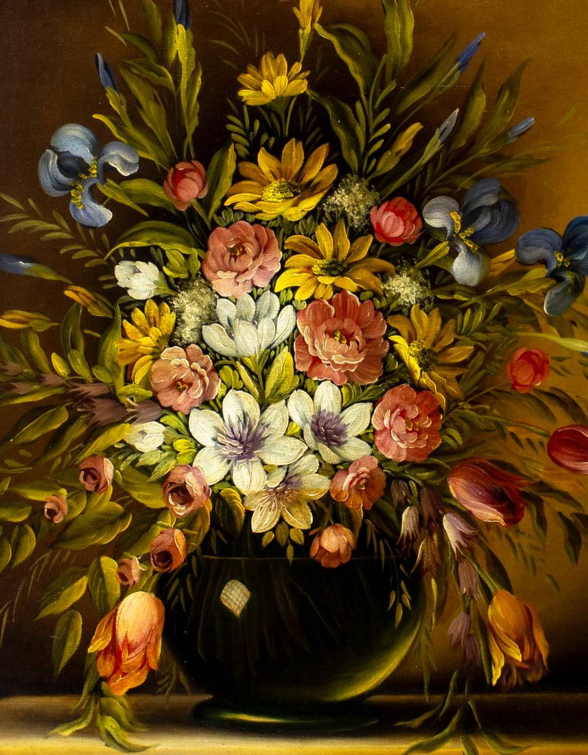 F Corda (German,1927-?) oil painting - 5