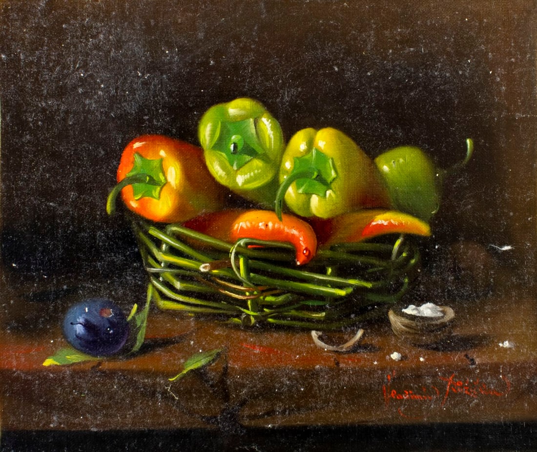 Vladimir Ruzicka (Czech,1913-?) oil painting (1 of 13)