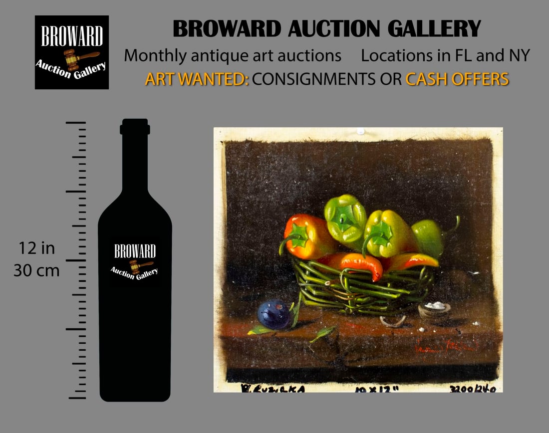 Vladimir Ruzicka (Czech,1913-?) oil painting - 2