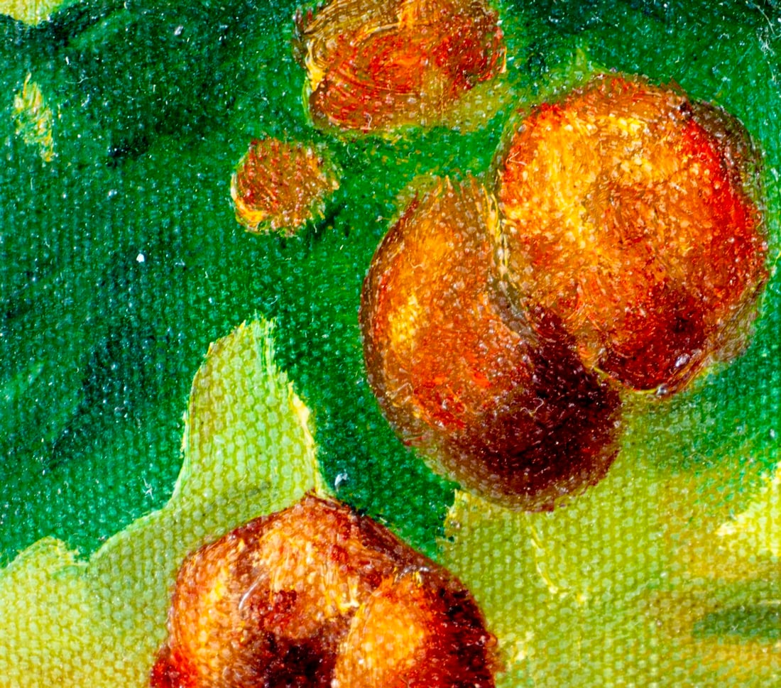 Antique mid 20C American oil painting - 7