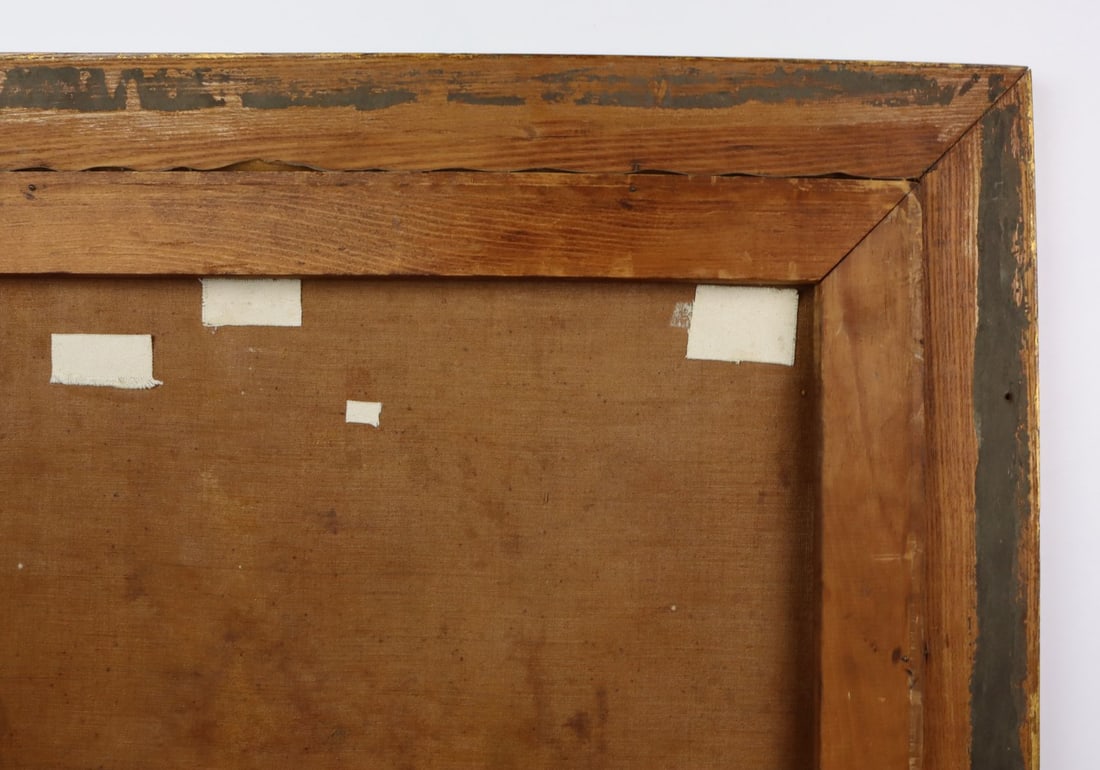 Finlay (US,early 20C) oil painting antique - 12